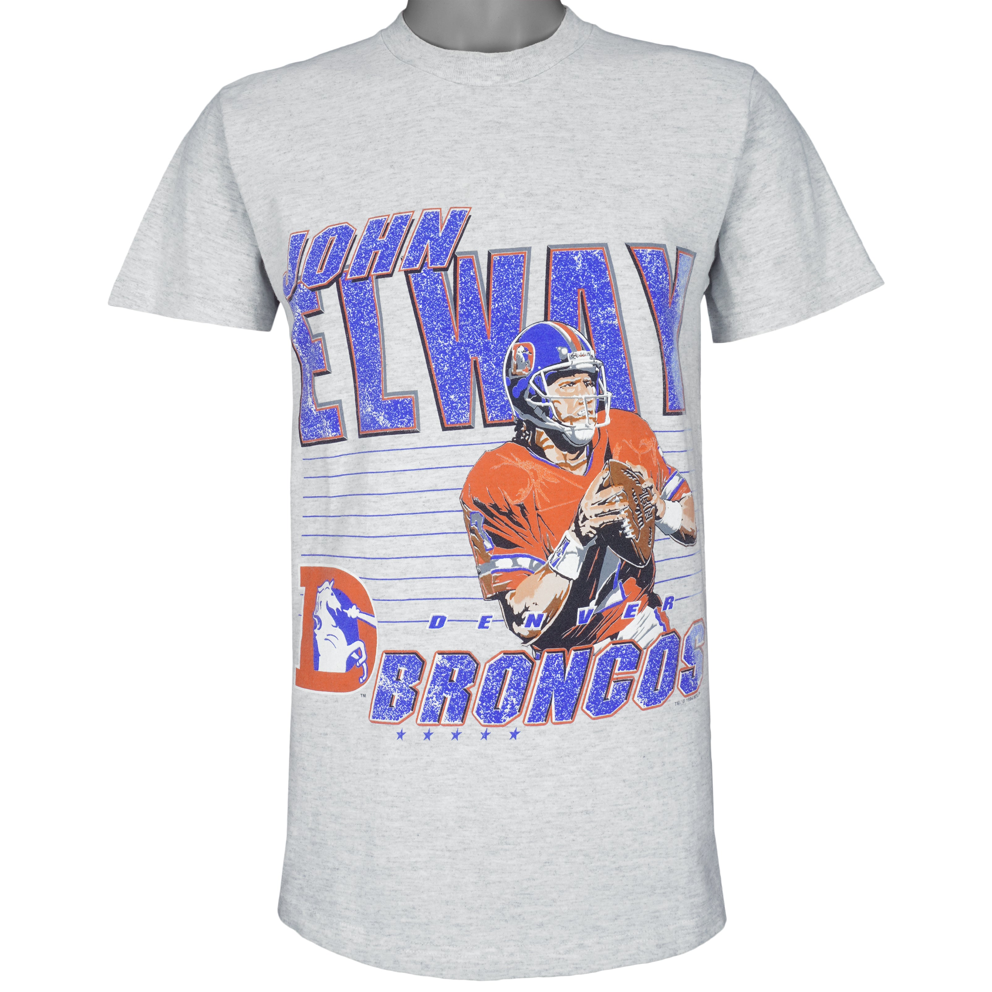 Vintage Denver Broncos John Elway T-Shirt - Unisex Sport Sweatshirt Hoodie Gift, NCAA Shirts for Men and Women