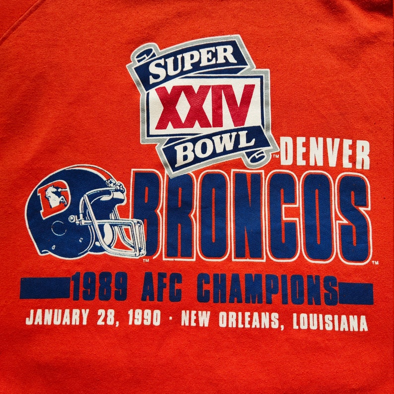 Vintage Denver Broncos NFL Football Sweatshirt Hoodie Unisex - Image 2