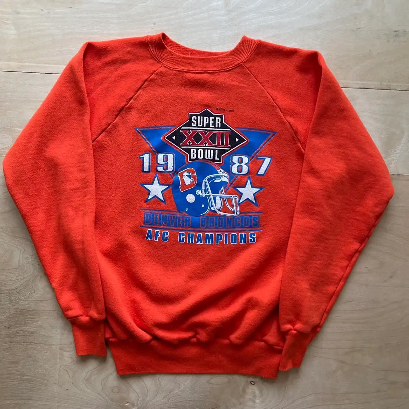 Vintage Denver Broncos Super Bowl 22 T-Shirt, Sweatshirt, Pullover Hoodie
