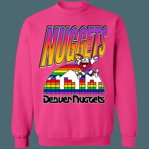 Vintage Denver Nuggets NBA Sweatshirt Hoodie Shirt for Fans - Image 2