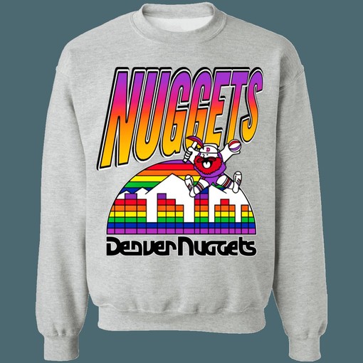 Vintage Denver Nuggets NBA Sweatshirt Hoodie Shirt for Fans - Image 4