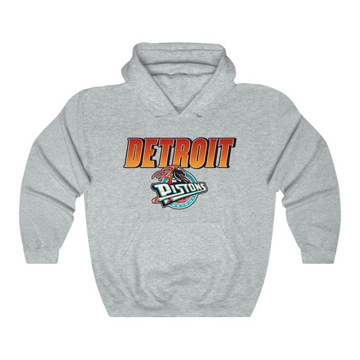 Vintage Detroit Pistons NBA Sweatshirt Hoodie Shirt for Fans