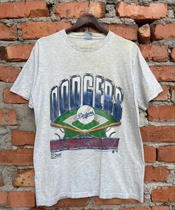 Vintage Dodgers Los Angeles MLB T-Shirt - Gift For MLB Fans