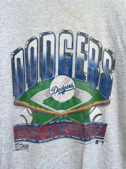 Vintage Dodgers Los Angeles MLB T-Shirt - Gift For MLB Fans - Image 2