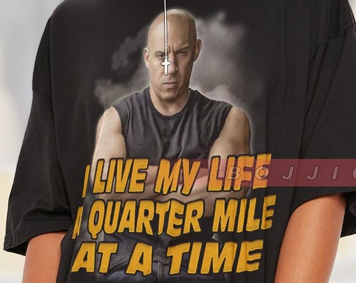 Vintage Dominic Toretto The Furious Fan Gift 90's T-Shirt for Men - Image 2