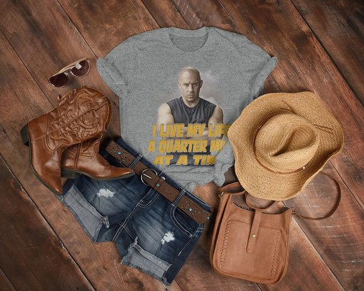 Vintage Dominic Toretto The Furious Fan Gift 90's T-Shirt for Men - Image 3