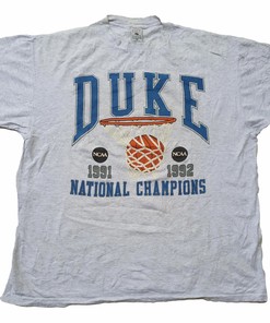 Vintage Duke 1991-1992 NCAA National Champions Shirt Collection with NCAA Shirts for Men and Women