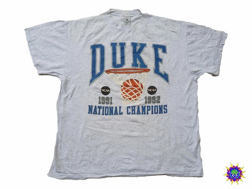 Vintage Duke 1991-1992 NCAA National Champions Shirt Collection with NCAA Shirts for Men and Women