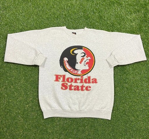 Vintage Florida State University Seminoles Crewneck Sweatshirt - T shirt, Hoodie - Ideal Gifts for NCAA Fans