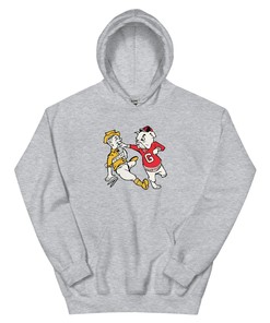 Vintage Georgia Hoodie Sweatshirt Sport Shirt - Mid Century Bulldogs Art, NCAA & College Shirt for Fans.