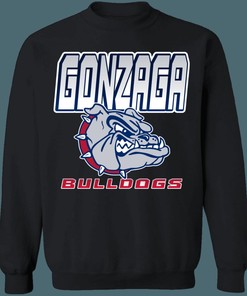 Vintage Gonzaga Bulldogs NCAA Sweatshirt Hoodie Shirt for Fans - Retro Style