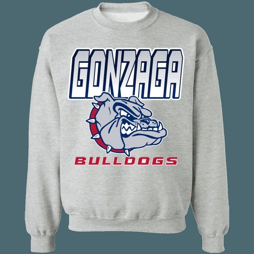 Vintage Gonzaga Bulldogs NCAA Sweatshirt Hoodie Shirt for Fans - Retro Style - Image 2