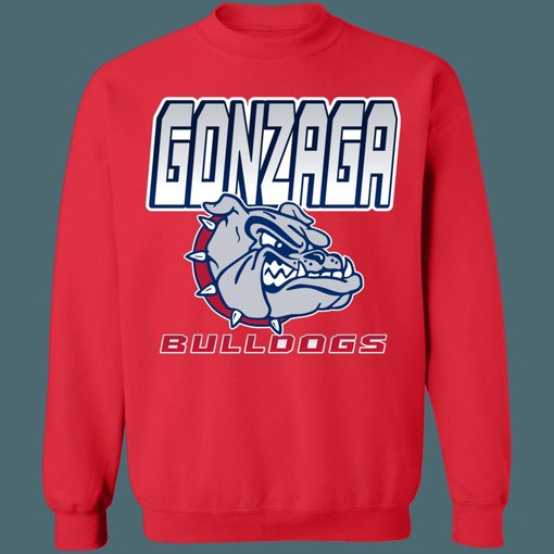 Vintage Gonzaga Bulldogs NCAA Sweatshirt Hoodie Shirt for Fans - Retro Style - Image 3