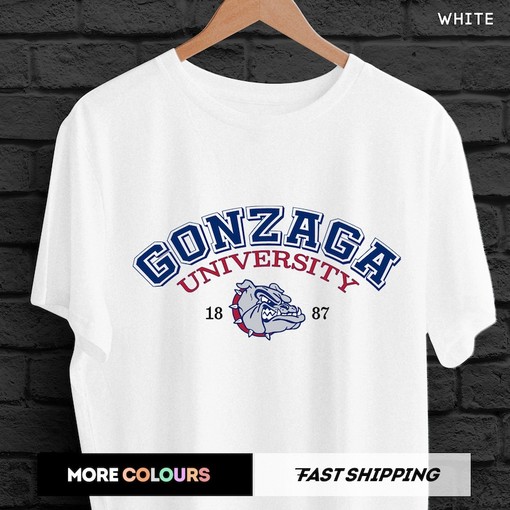 Vintage Gonzaga Bulldogs Team Bulldogs Crewneck Sweatshirt Pullover