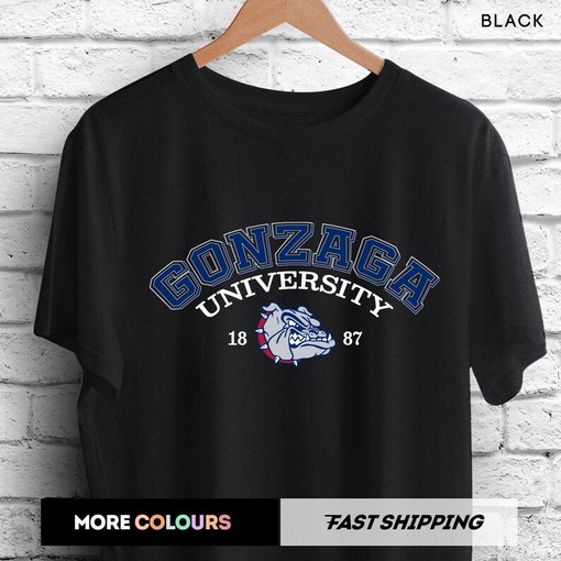 Vintage Gonzaga Bulldogs Team Bulldogs Crewneck Sweatshirt Pullover - Image 3