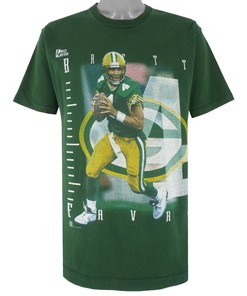 Vintage Green Bay Packers Brett Favre MVP T-Shirt - Unisex Sport Sweatshirt Hoodie Gift, NCAA Shirts for Men and Women