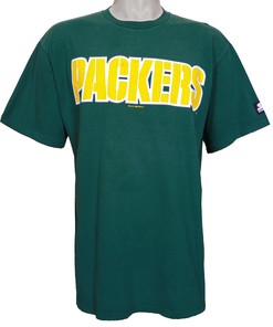 Vintage Green Bay Packers Favre #4 T-Shirt with Starter Logo - Unisex Sport Sweatshirt Hoodie Gift