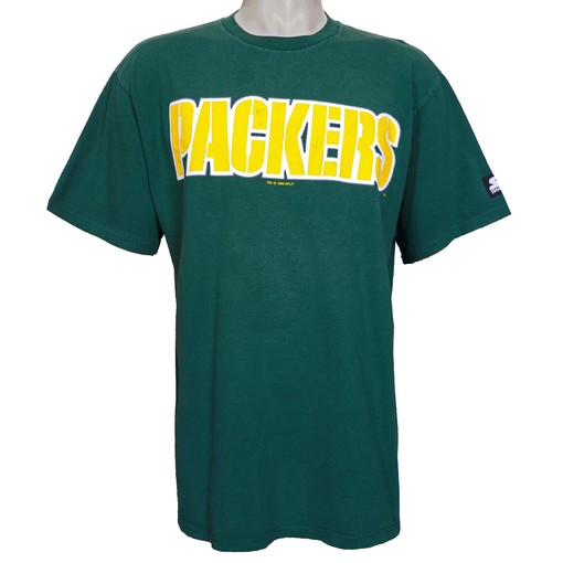 Vintage Green Bay Packers Favre #4 T-Shirt with Starter Logo - Unisex Sport Sweatshirt Hoodie Gift
