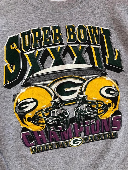 Vintage Green Bay Packers Super Bowl Sweatshirt T-shirt - Ideal Gift for NFL & NCAA Shirts Fans - Image 2