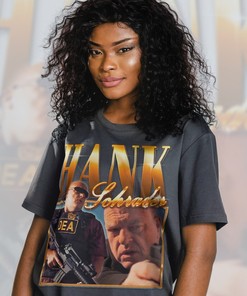 Vintage Hank Schrader Breaking Bad Fan Tee, Albuquerque DEA Agent Shirt