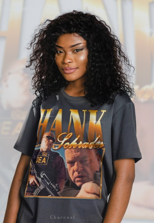 Vintage Hank Schrader Breaking Bad Fan Tee, Albuquerque DEA Agent Shirt
