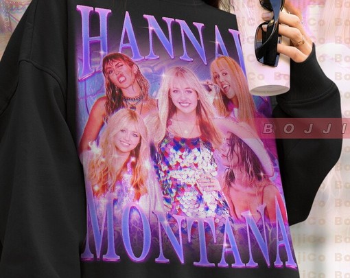 Vintage Hannah Montana Sweater, Hip Hop Rap Shirt, American Sitcom Fans, Merch Gift, Funny Movie Shirts for Women - Image 4