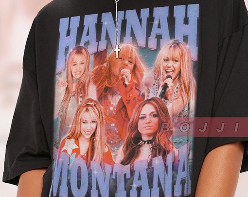 Vintage Hannah Montana Tee, Homage Tshirt, Fan Tees, Retro 90s Sweater, Merch Gift - Image 2