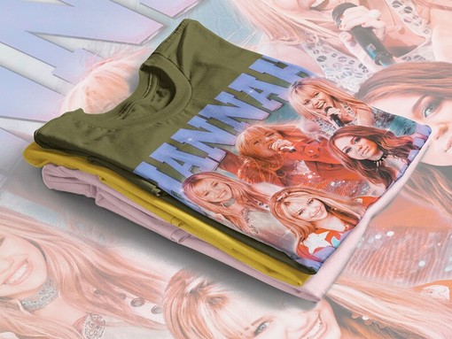 Vintage Hannah Montana Tee, Homage Tshirt, Fan Tees, Retro 90s Sweater, Merch Gift - Image 4