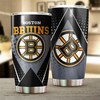 Vintage Hockey Design Tumbler for Boston Bruins NHL Fans