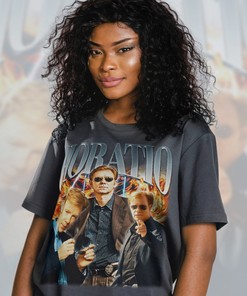 Vintage Horatio Caine T-shirt - Retro CSI Miami Shirt for Fans - Movie Character Shirts