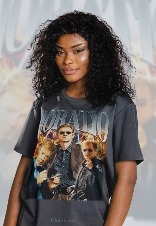 Vintage Horatio Caine T-shirt - Retro CSI Miami Shirt for Fans - Movie Character Shirts
