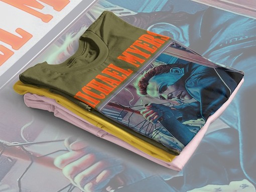 Vintage Horror Movie Homage Shirt - Retro Michael Myers and Friday the 13th T-Shirt - Image 4