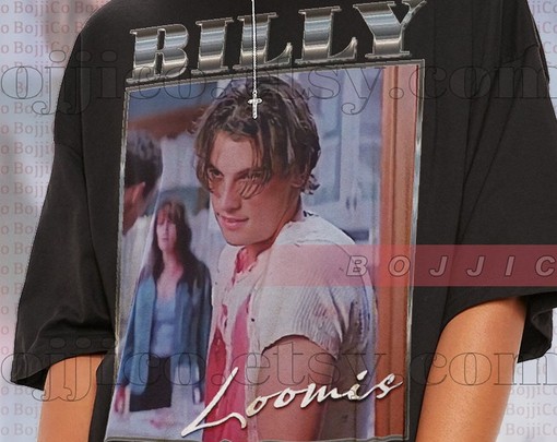 Vintage Horror Movie Shirts - Let's Watch Scary Movie Billy Loomis Shirt, Retro Scream Tee - Image 2