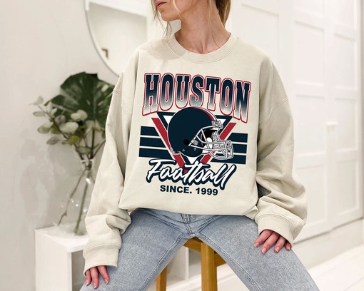 Vintage Houston Football Shirt for NFL Fans with NCAA Shirt Kids
