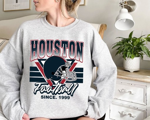 Vintage Houston Football Shirt for NFL Fans with NCAA Shirt Kids - Image 2