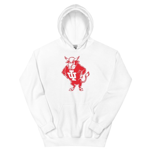 Vintage Indiana Bison Mascot Art Hoodie Sweatshirt - NCAA Shirts for Men