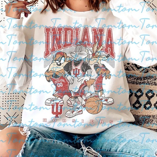 Vintage Indiana Football Crewneck Sweatshirt for NCAA Fans - Show Your State University Pride - Image 2