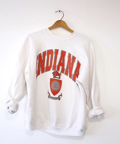Vintage Indiana University Football Fan Shirt Sweatshirt for NCAA Fans - Show Your State University Pride