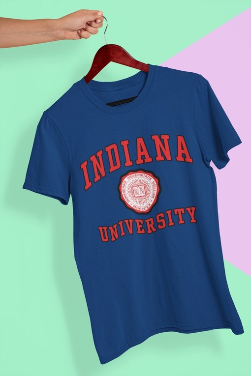 Vintage Indiana University Football Fan Shirt Sweatshirt for NCAA Fans - Show Your State University Pride - Image 2