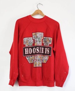 Vintage Indiana University Hoosiers Sweater - Indiana Shirt - NCAA Shirts for Men