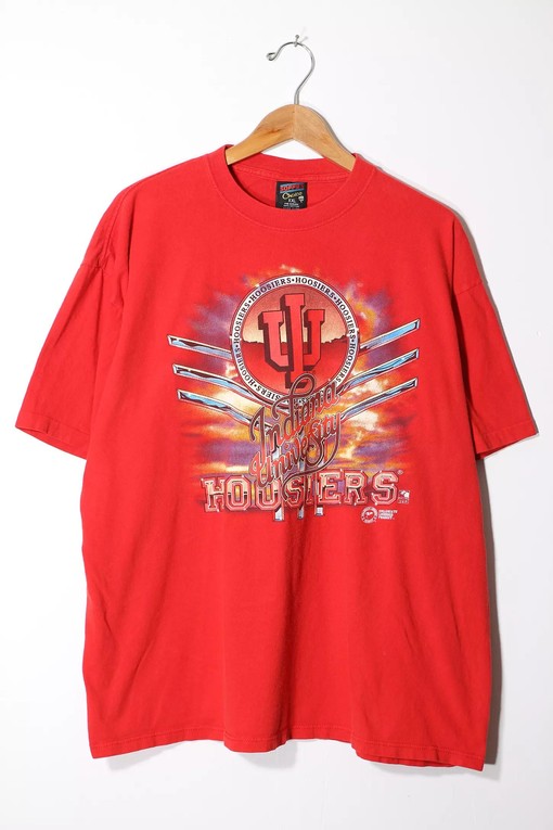 Vintage Indiana University Hoosiers T-Shirt Made in USA for NCAA Fans - Represent Your State University