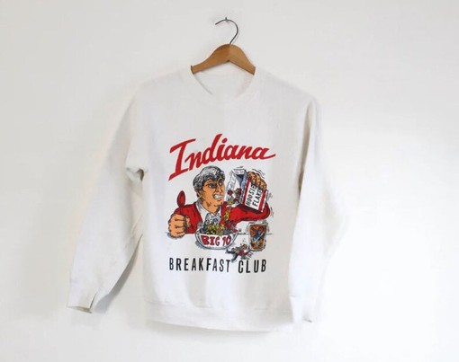 Vintage Indiana University Sweater - Indiana Shirt - NCAA Shirts for Women - State University Shirts