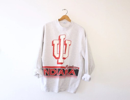 Vintage Indiana University T-Shirt for NCAA Fans - Show Your State University Spirit