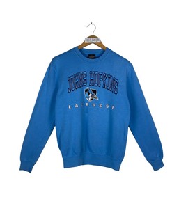Vintage John Hopkins Lacrosse NCAA Sweatshirt Hoodie for Game Day Supporters