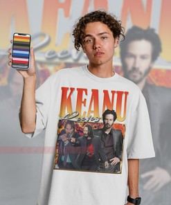 Vintage KEANU REEVES Shirt, Homage Tshirt, Retro Cyberpunk Movie Tee, Movie Shirts for Women