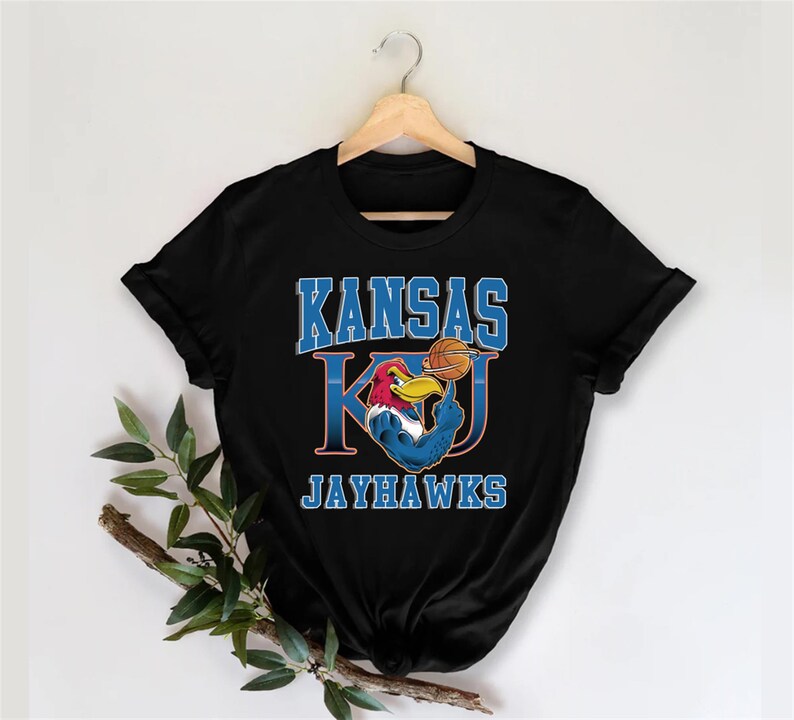 Vintage Kansas Jayhawks Ku Crewneck Sweatshirt Sportswear Hoodie Shirt, Gift For Him, Gift For Her, Sport Shirts Unisex - Image 4