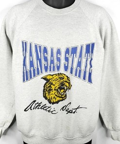 Vintage Kansas State University Wildcats Sweatshirt ideal for Wildcat Fans