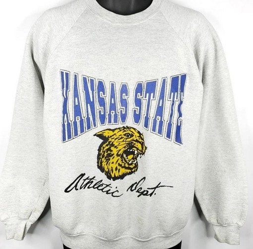 Vintage Kansas State University Wildcats Sweatshirt ideal for Wildcat Fans