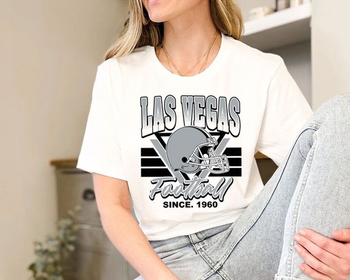 Vintage Las Vegas Football Team Sweatshirt with American University Shirt and NCAA Shirts for Women - Image 3