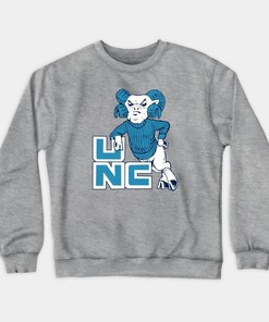 Vintage Logo U of North Carolina Mascot Crewneck Sweatshirt and Hoodie, State University Shirt